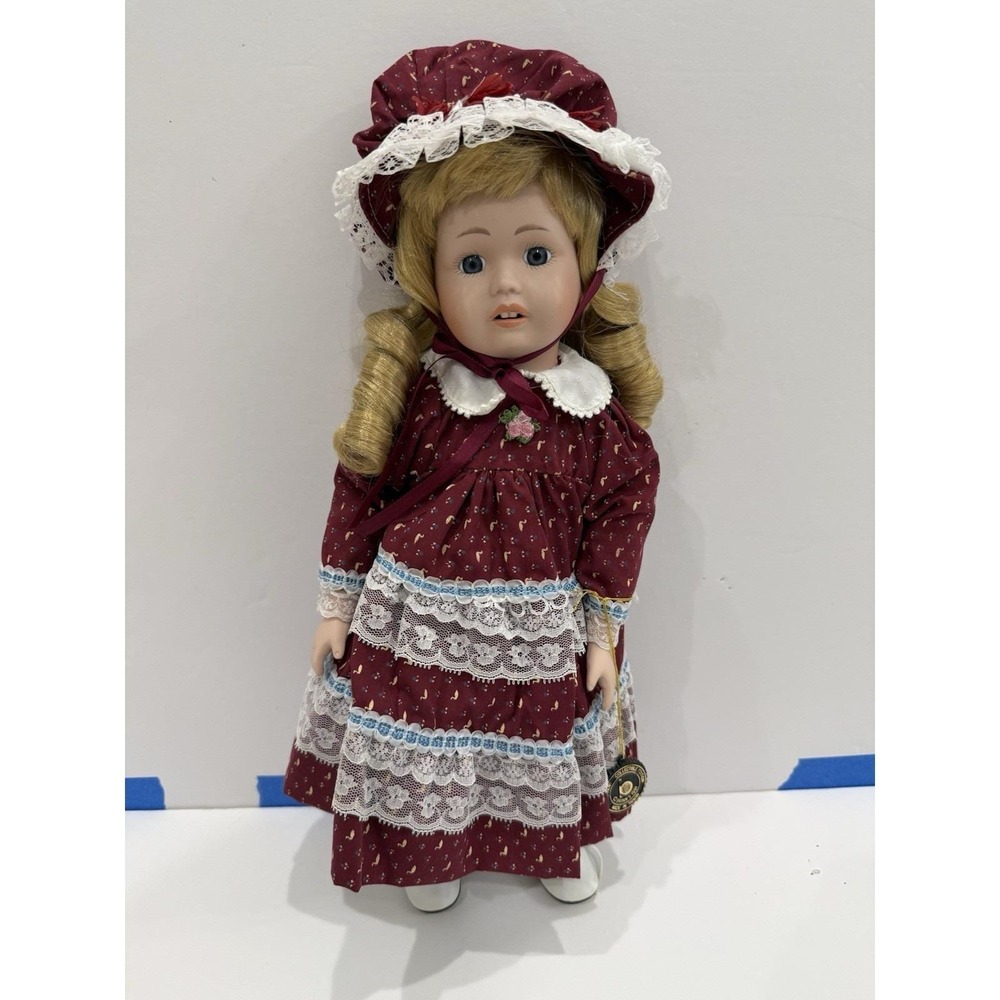 Brinn's Porcelain Doll 1990 KIM Authentic Collectible Edition 15"